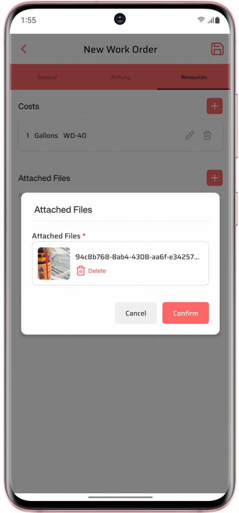 app-mpindustries-create-work-order-resources-2 app mpindustries cmms work orders add resources